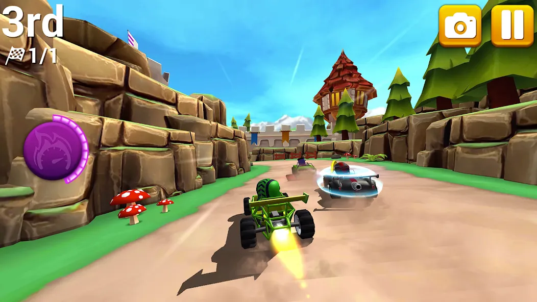 Rev Heads Rally [MOD: безлимитные деньги и все машины] Screenshot 4