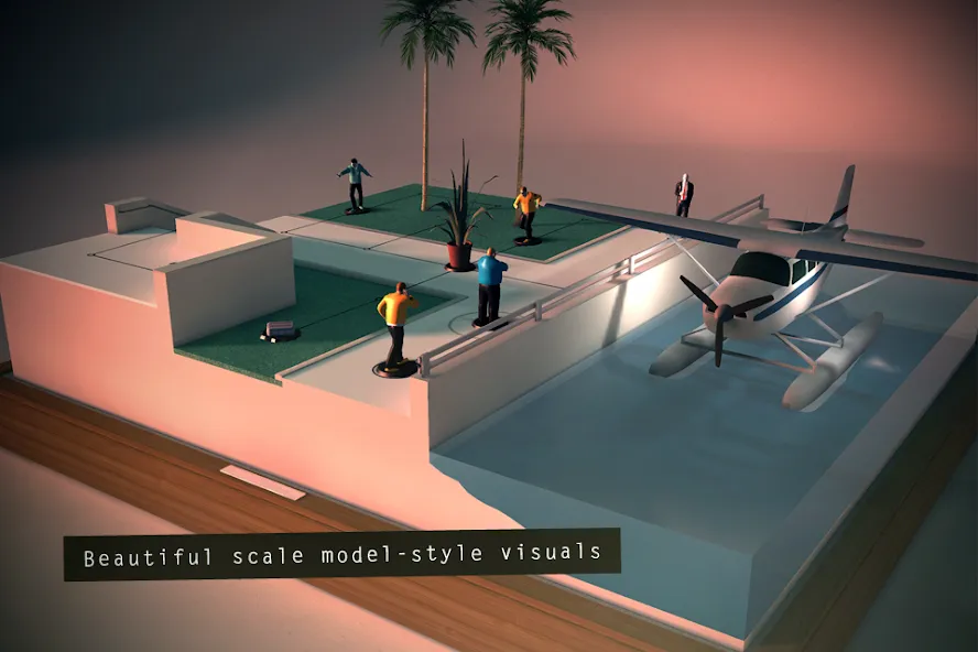 Hitman GO [MOD: безлимитные подсказки и открытые уровни] Screenshot 5