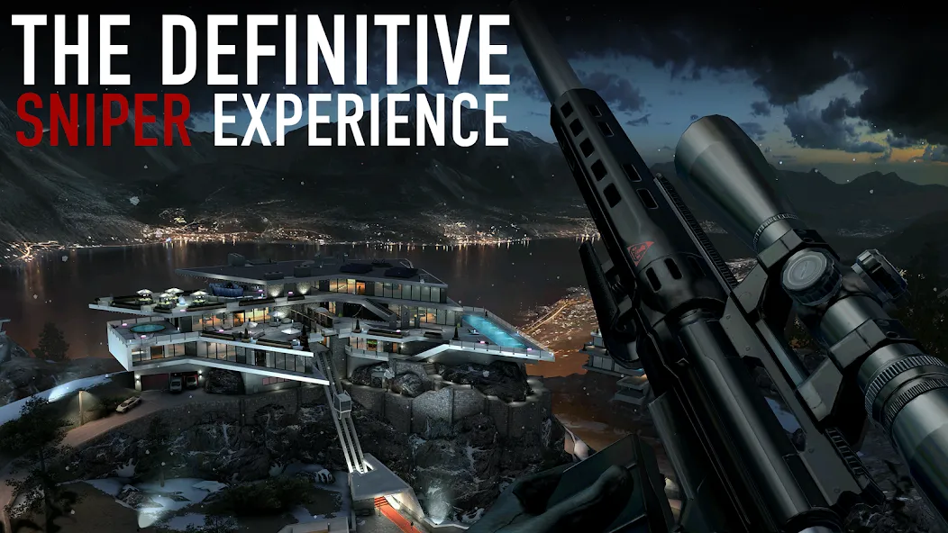 Hitman Sniper [MOD: безлимитные деньги и патроны] Screenshot 1