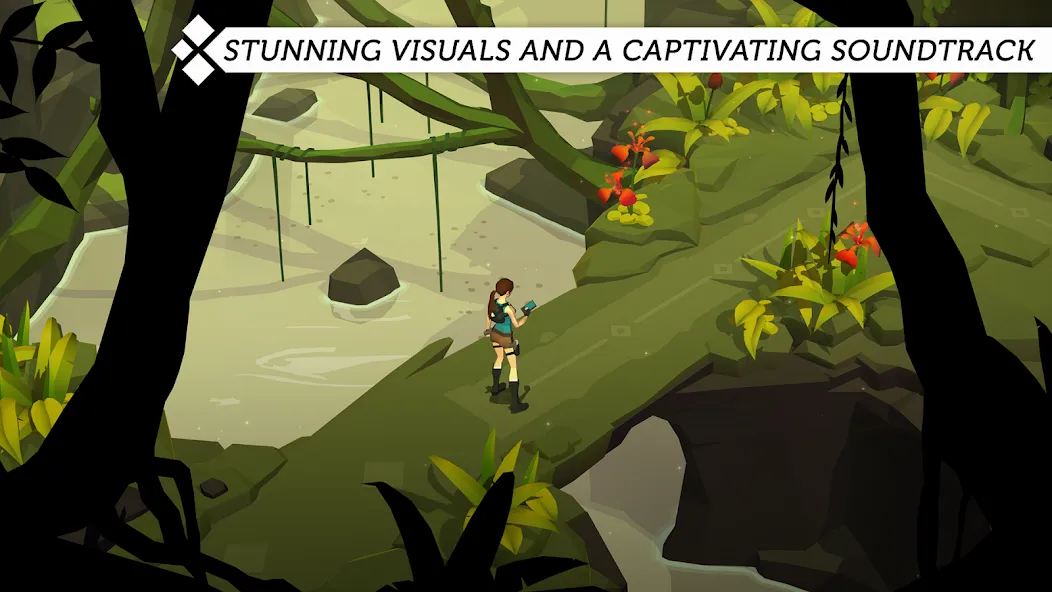 Lara Croft GO [MOD: безлимитные подсказки и все уровни] Screenshot 3