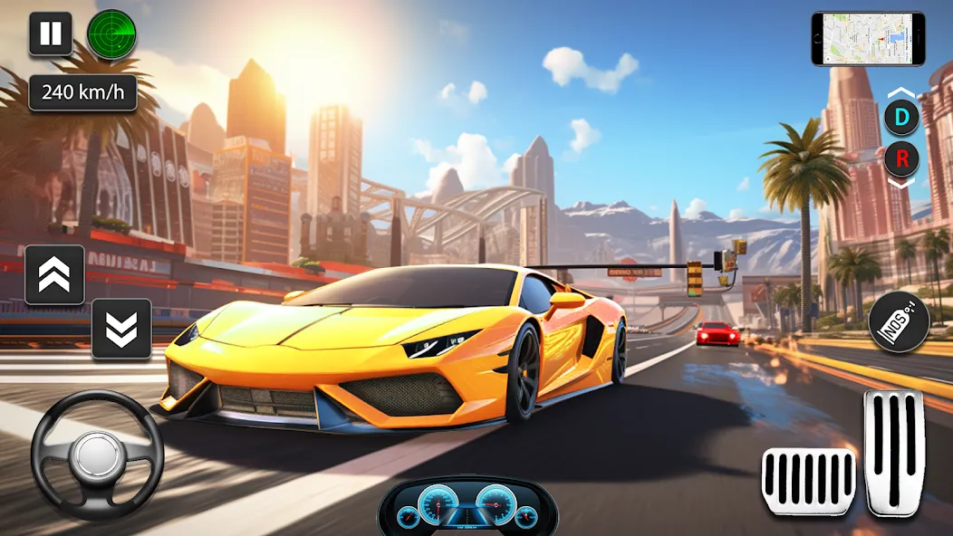 GT Car Stunt : Ramp Car Stunts [MOD: безлимитные деньги и все машины] Screenshot 1