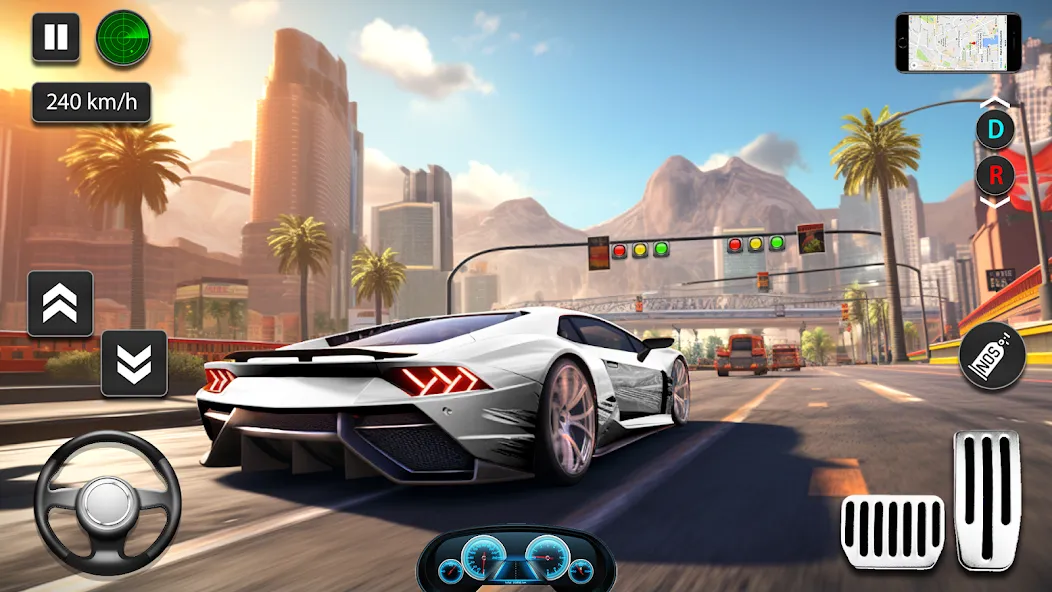 GT Car Stunt : Ramp Car Stunts [MOD: безлимитные деньги и все машины] Screenshot 3