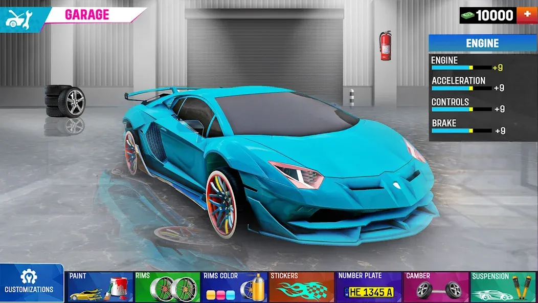GT Car Stunt : Ramp Car Stunts [MOD: безлимитные деньги и все машины] Screenshot 4