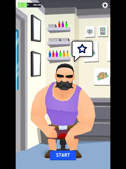 Ink Inc. - Tattoo Drawing [MOD: безлимитные деньги и все татуировки] Screenshot 4