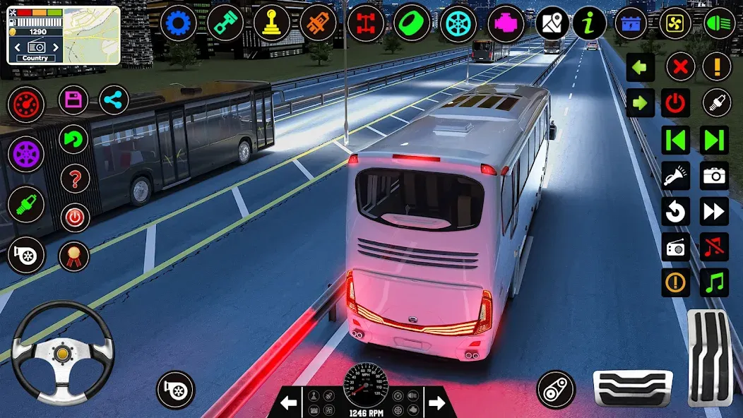 Bus Driving Games 3D: Bus Game [MOD: безлимитные деньги и все автобусы] Screenshot 1