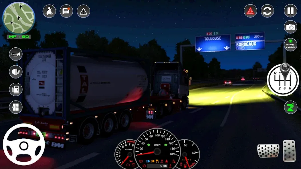 Euro Cargo Truck Simulator 3D [MOD: безлимитные деньги и все грузовики] Screenshot 5