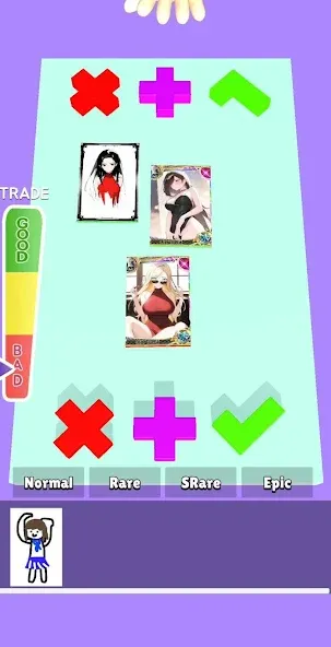 Card Run : Anime Evolution [MOD: безлимитные монеты и все карты] Screenshot 4