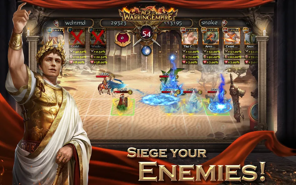 Age of Warring Empire [MOD: безлимитные ресурсы и мощная армия] Screenshot 4