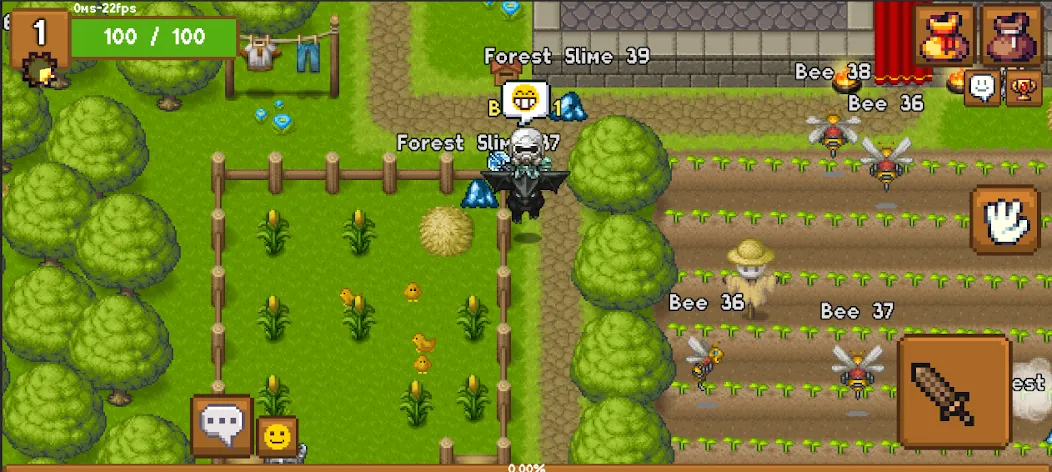 Heritage Online - MMORPG  2D [MOD: много денег и усиленный герой] Screenshot 1