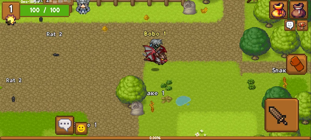 Heritage Online - MMORPG  2D [MOD: много денег и усиленный герой] Screenshot 5