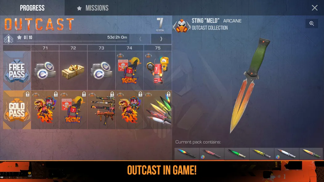 Case Opener: Skins Simulator [MOD: бесконечные монеты и все скины] Screenshot 1