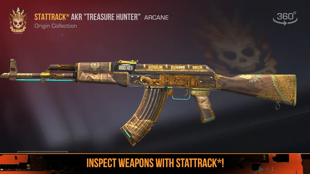 Case Opener: Skins Simulator [MOD: бесконечные монеты и все скины] Screenshot 3