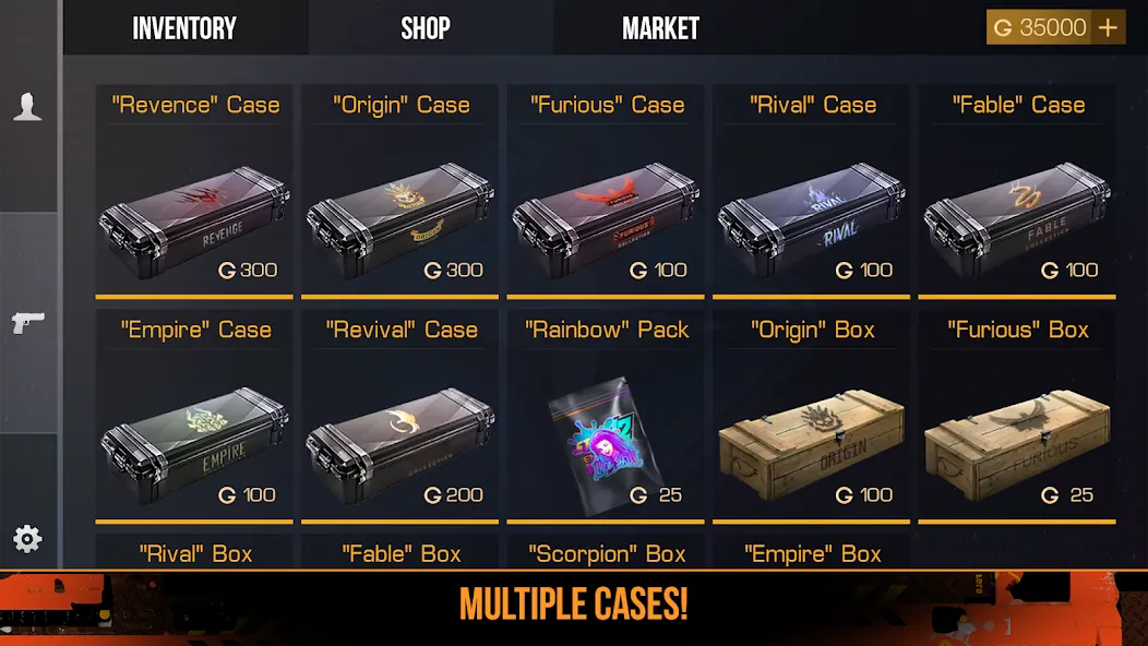 Case Opener: Skins Simulator [MOD: бесконечные монеты и все скины] Screenshot 4