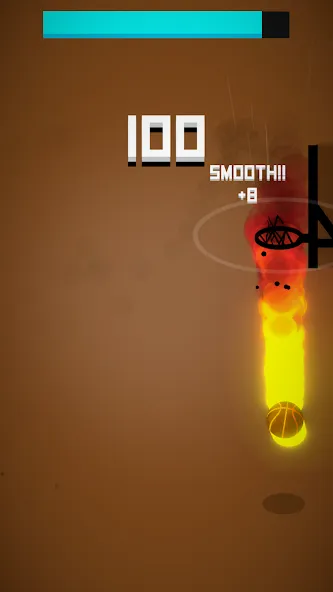 Dunk Hit [MOD: безлимитные мячи и высокие прыжки] Screenshot 3