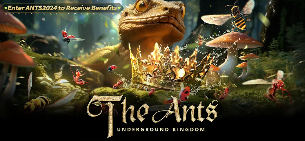 The Ants: Underground Kingdom [MOD: безлимитные ресурсы и ускоренное развитие] Screenshot 1