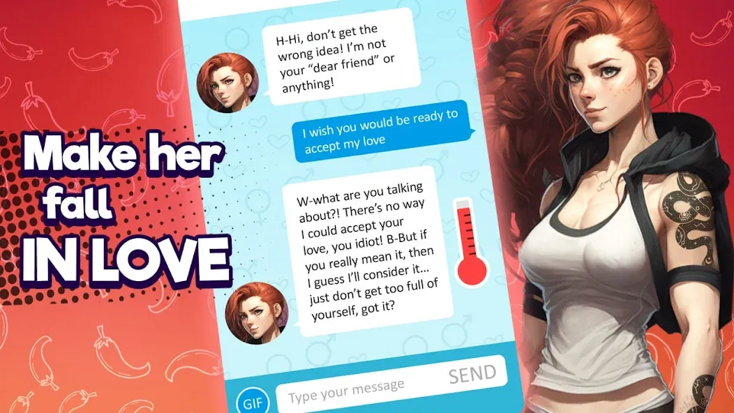 Anime Girlfriend - AI Chat [MOD: безлимитные сообщения и премиум функции] Screenshot 3