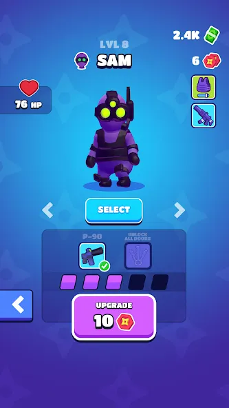 Stealth Master: Assassin Ninja [MOD: без рекламы и много монет] Screenshot 2