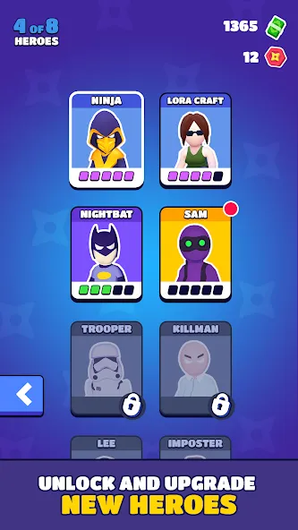 Stealth Master: Assassin Ninja [MOD: без рекламы и много монет] Screenshot 3
