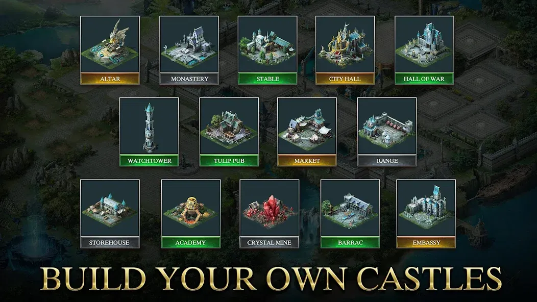 War and Magic: Kingdom Reborn [MOD: безлимитные ресурсы и усиленная армия] Screenshot 1