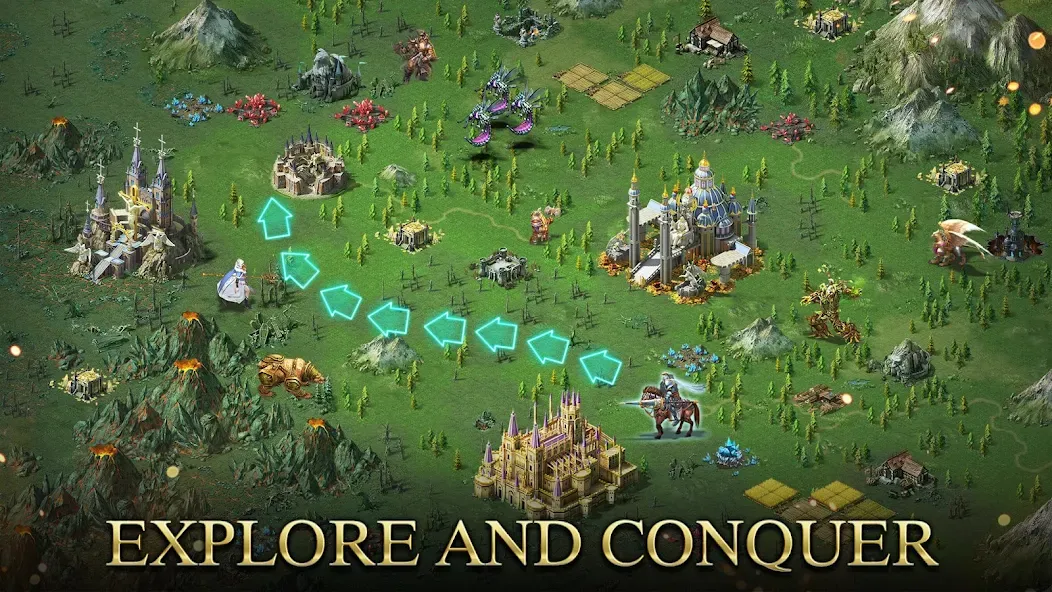 War and Magic: Kingdom Reborn [MOD: безлимитные ресурсы и усиленная армия] Screenshot 2