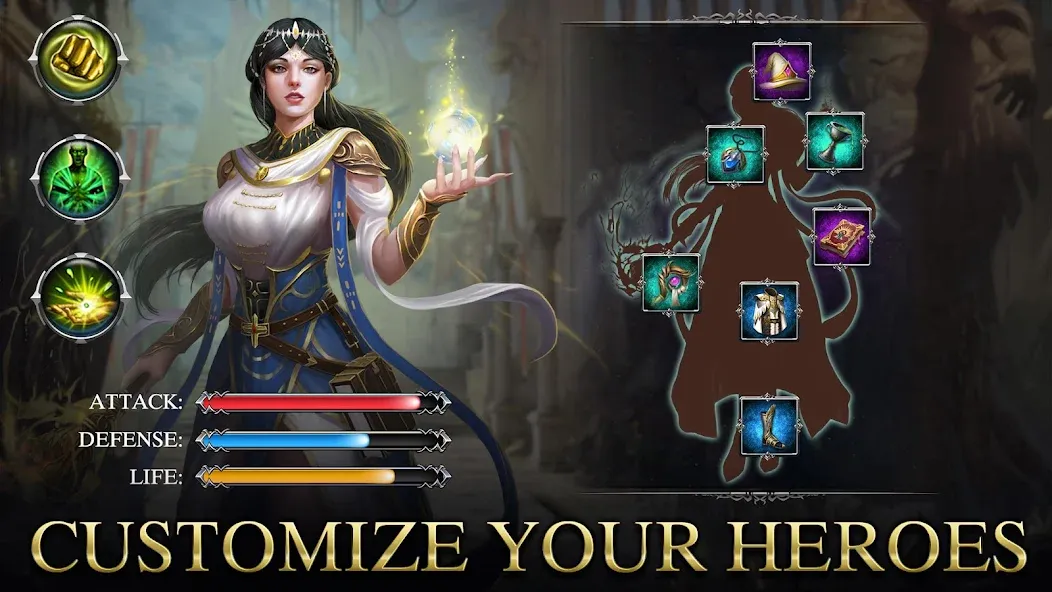War and Magic: Kingdom Reborn [MOD: безлимитные ресурсы и усиленная армия] Screenshot 3