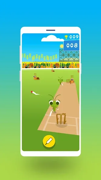 Cric Game - Doodle Cricket [MOD: безлимитные монеты и открытые уровни] Screenshot 3