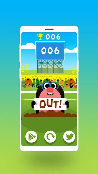 Cric Game - Doodle Cricket [MOD: безлимитные монеты и открытые уровни] Screenshot 5