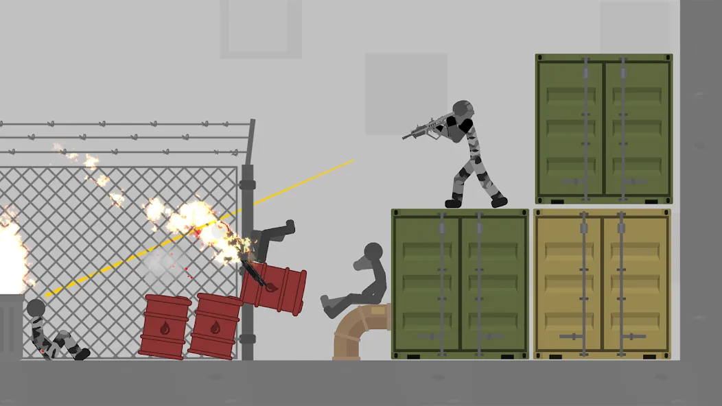 Stick 5: Playground Ragdoll [MOD: открыты все предметы и локации] Screenshot 3