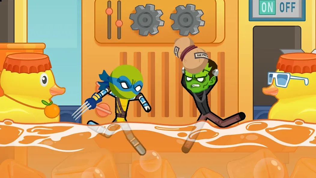 Stick Hero Fight Clash [MOD: безлимитные монеты и усиленный герой] Screenshot 3