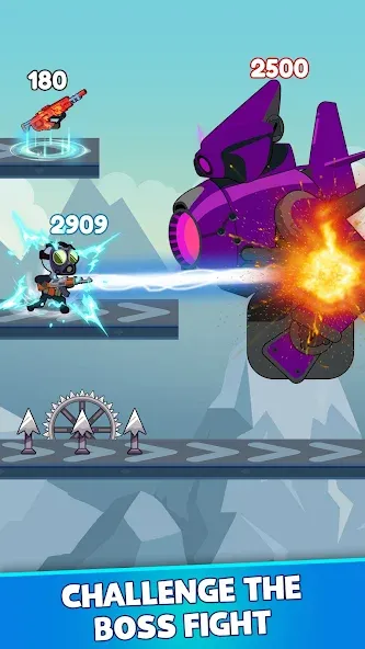 Stick Shooter: Battle Game [MOD: безлимитные патроны и здоровье] Screenshot 3