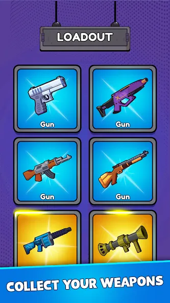 Stick Shooter: Battle Game [MOD: безлимитные патроны и здоровье] Screenshot 5
