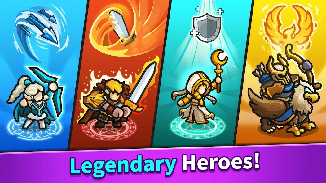 Idle Kingdom Defense [MOD: безлимитные деньги и усиленная защита] Screenshot 5