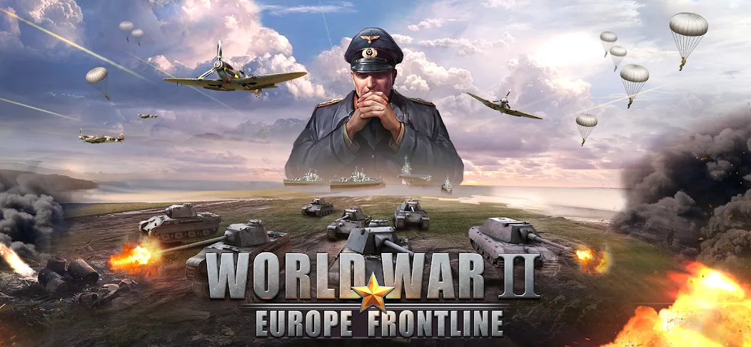 World War 2: Strategy Games [MOD: безлимитные ресурсы и быстрая победа] Screenshot 1