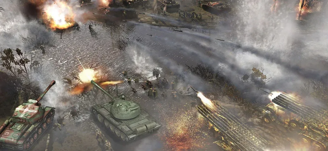 World War 2: Strategy Games [MOD: безлимитные ресурсы и быстрая победа] Screenshot 3