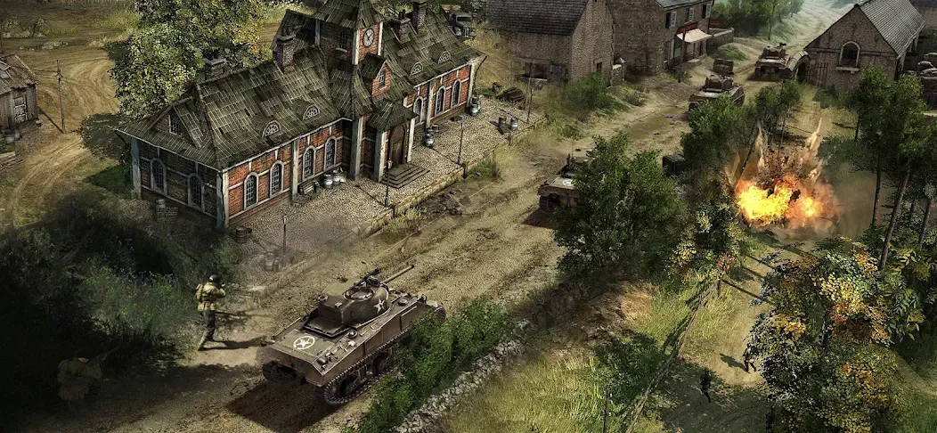 World War 2: Strategy Games [MOD: безлимитные ресурсы и быстрая победа] Screenshot 4