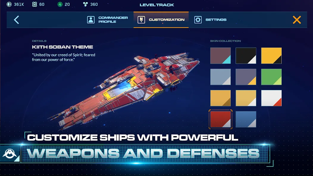 Homeworld Mobile: Sci-Fi MMO [MOD: безлимитные ресурсы и открытые корабли] Screenshot 3