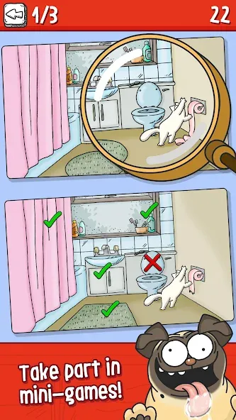 Simon’s Cat Crunch Time [MOD: безлимитные жизни и монеты] Screenshot 2
