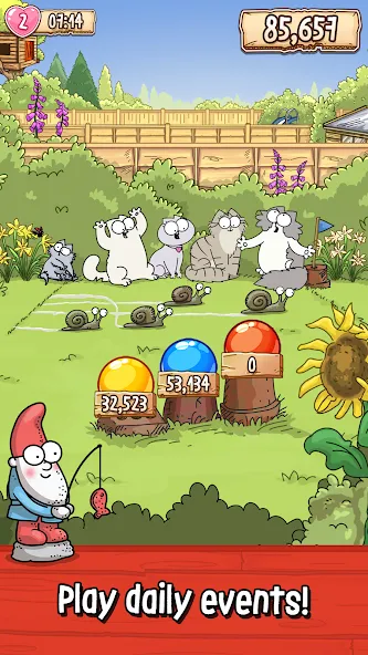 Simon's Cat - Pop Time [MOD: безлимитные жизни и усиленные бонусы] Screenshot 4