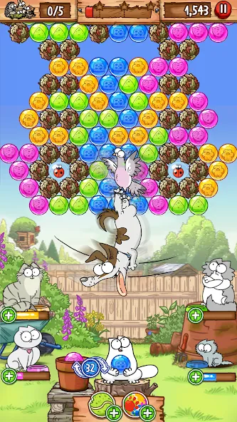 Simon's Cat - Pop Time [MOD: безлимитные жизни и усиленные бонусы] Screenshot 5