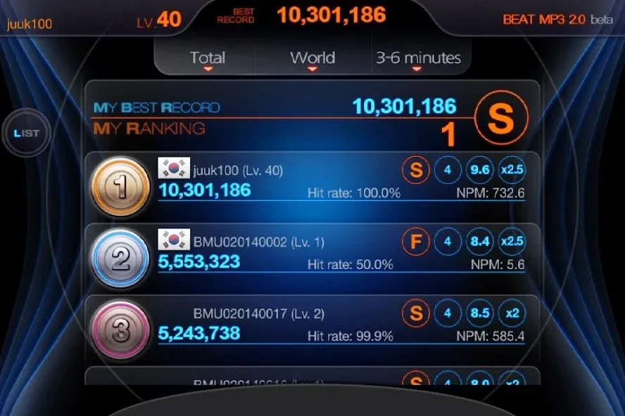 BEAT MP3 2.0 - Rhythm Game [MOD: разблокированы все песни и режимы] Screenshot 5