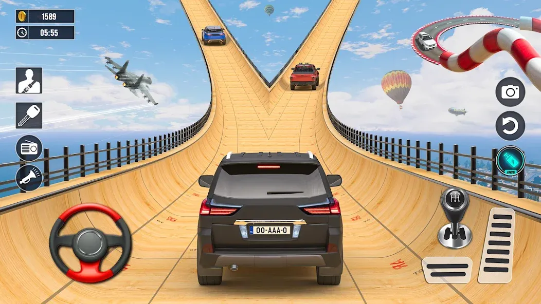 Car Stunt Games : Car Games 3D [MOD: безлимитные деньги и все машины открыты] Screenshot 1