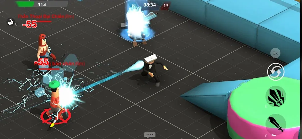 War Job: Toilet Battle [MOD: безлимитные деньги и усиленное оружие] Screenshot 2