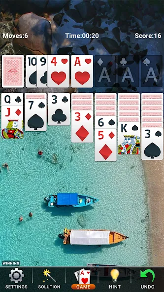 Solitaire: Classic Card Game [MOD: без рекламы и подсказок] Screenshot 5