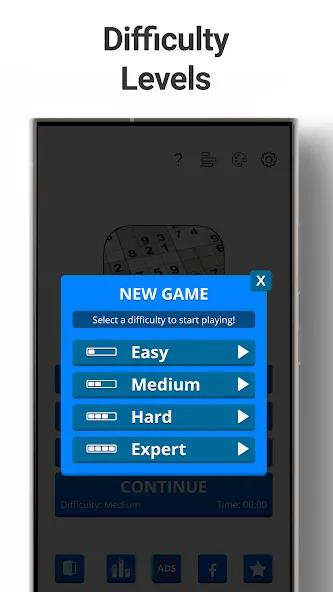Sudoku Levels: Daily Puzzles [MOD: подсказки и все уровни открыты] Screenshot 4