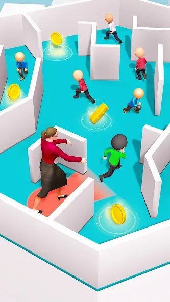 Hide and Seek game - Hide out [MOD: открыты все уровни и скины] Screenshot 5