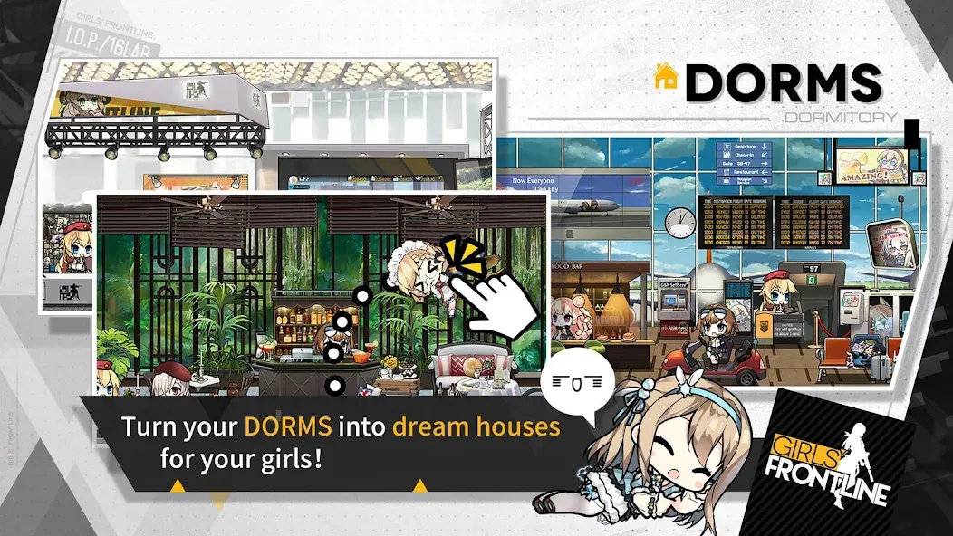Girls' Frontline [MOD: безлимитные ресурсы и усиленные бойцы] Screenshot 5