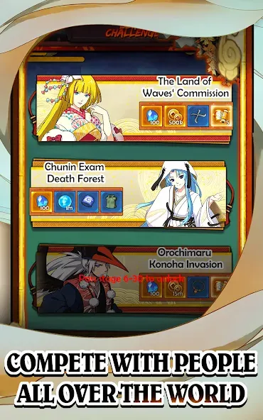 Ultimate Ninja AFK [MOD: безлимитные ресурсы и быстрый прогресс] Screenshot 4