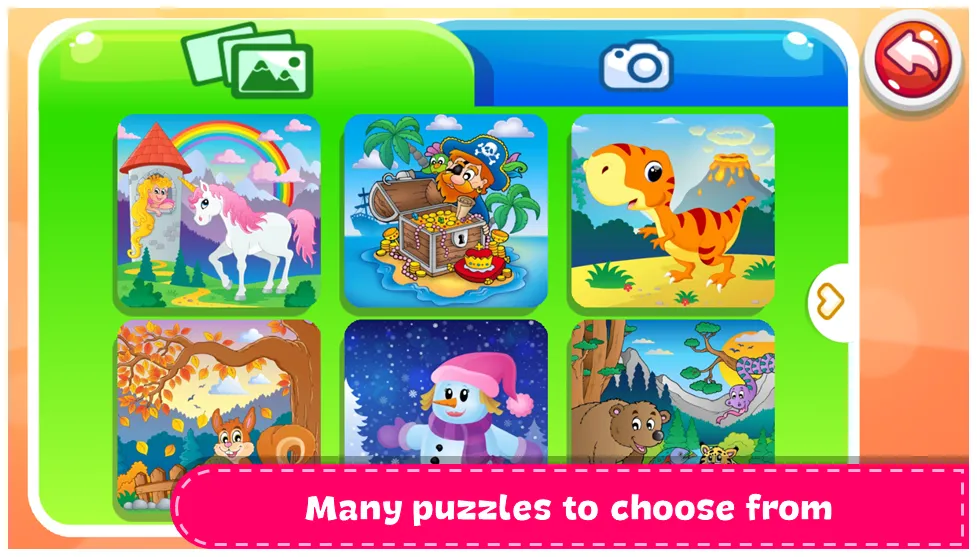 Kids Games - Puzzle World [MOD: все пазлы открыты и без рекламы] Screenshot 3