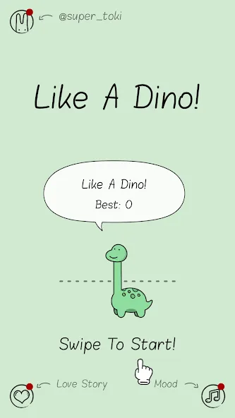 Like A Dino! [MOD: без рекламы и открыты все скины] Screenshot 1