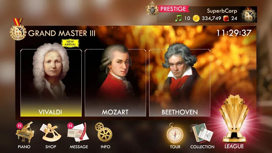 Pianista [MOD: безлимитные ноты и открыты все песни] Screenshot 2
